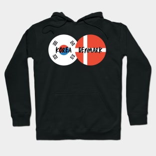 Korean Danish - Korea, Denmark Hoodie